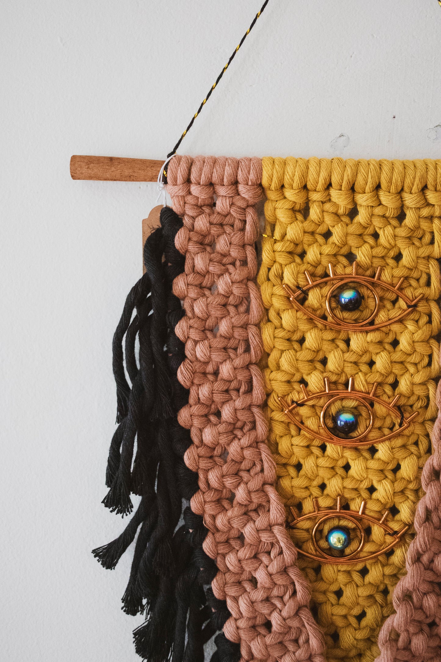 Triple Borealis Eye Wall Hanging