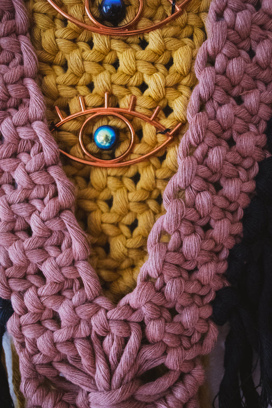 Triple Borealis Eye Wall Hanging