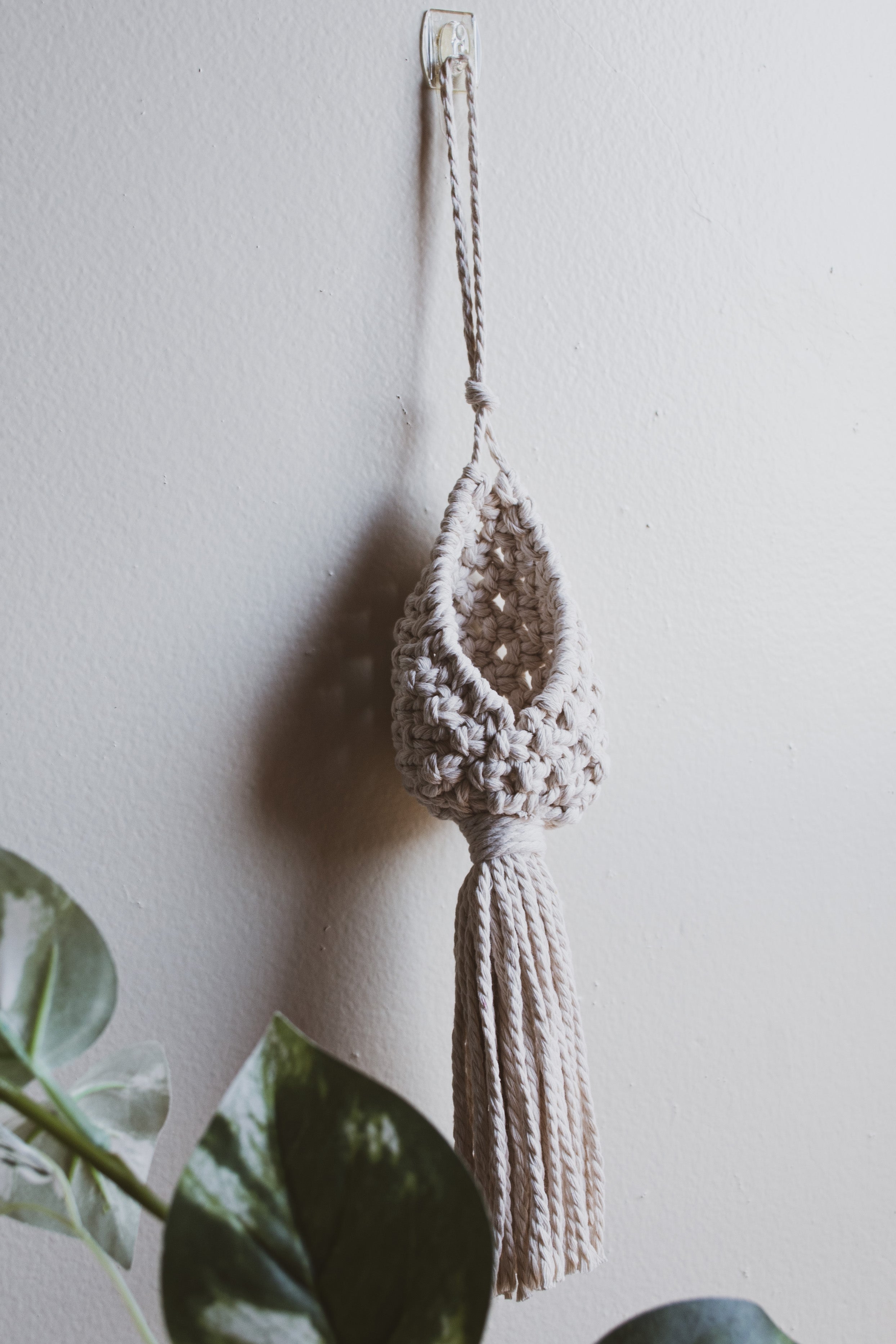 Hanging Macrame Pod