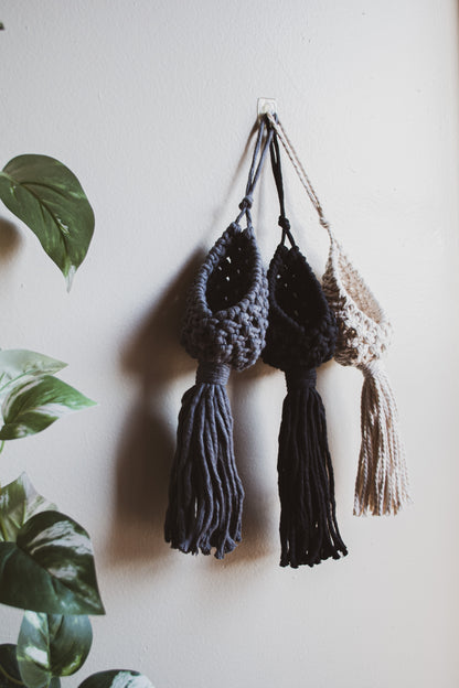 Hanging Macrame Pod