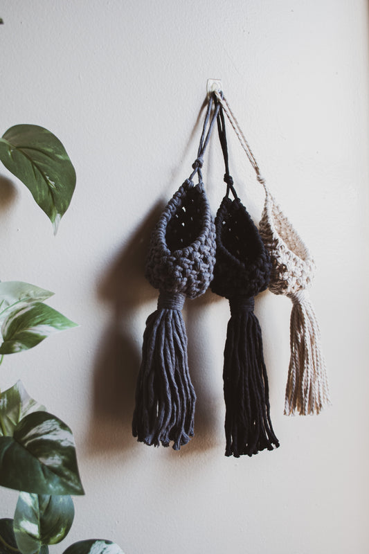 Hanging Macrame Pod