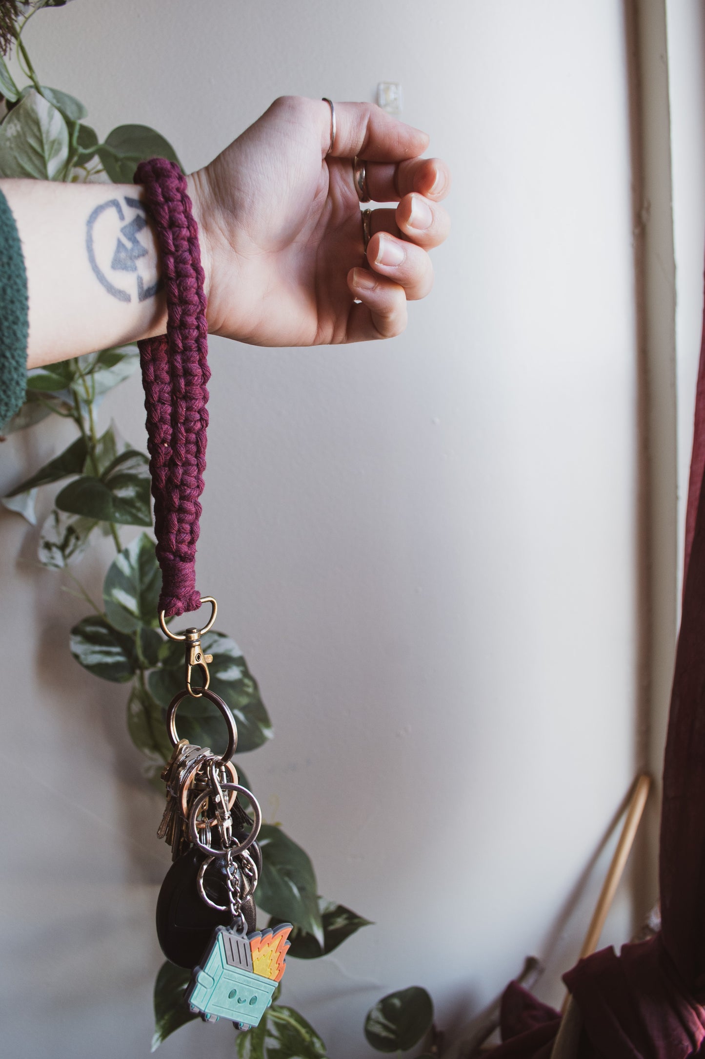 Wristlet Keychain