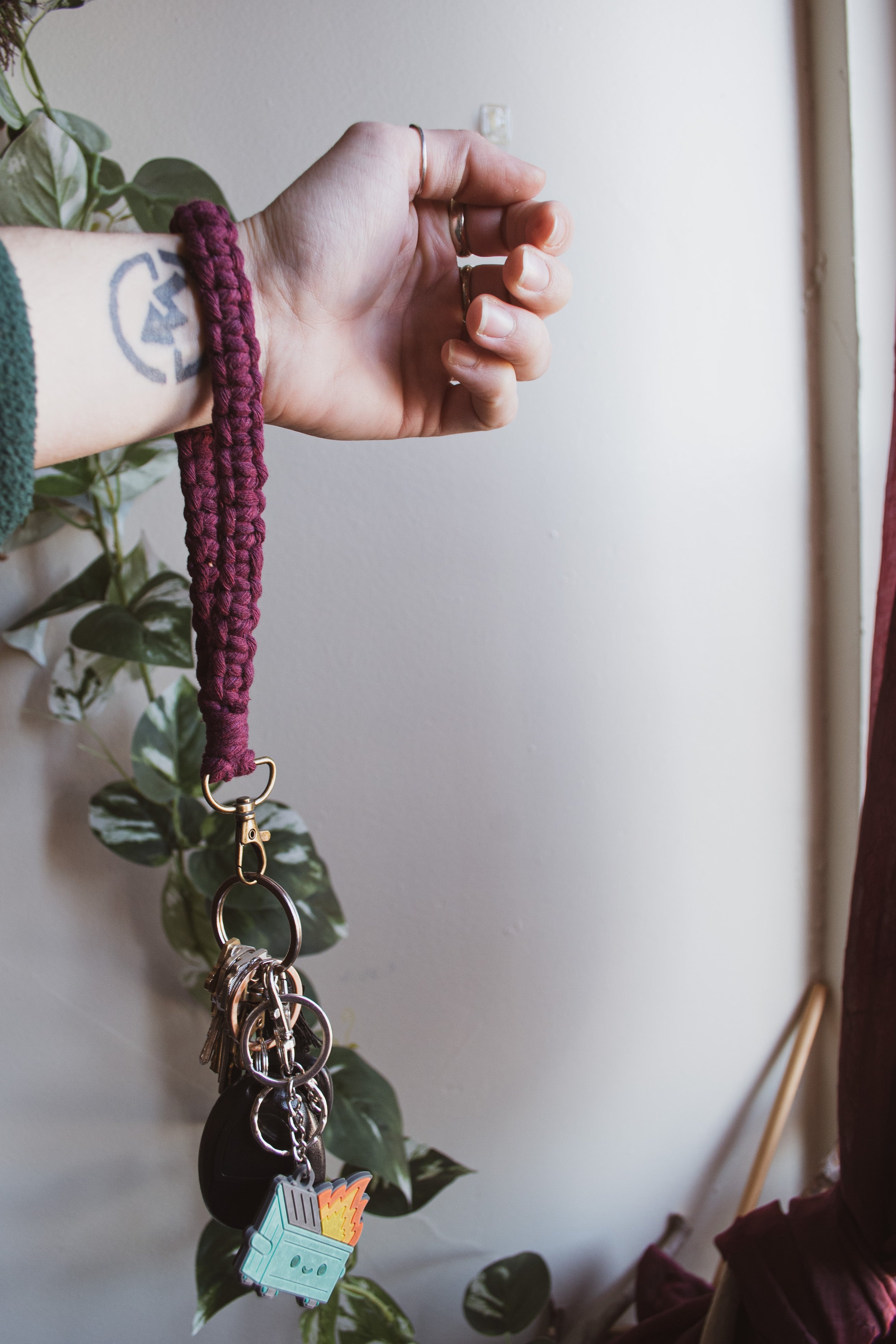 Wristlet Keychain