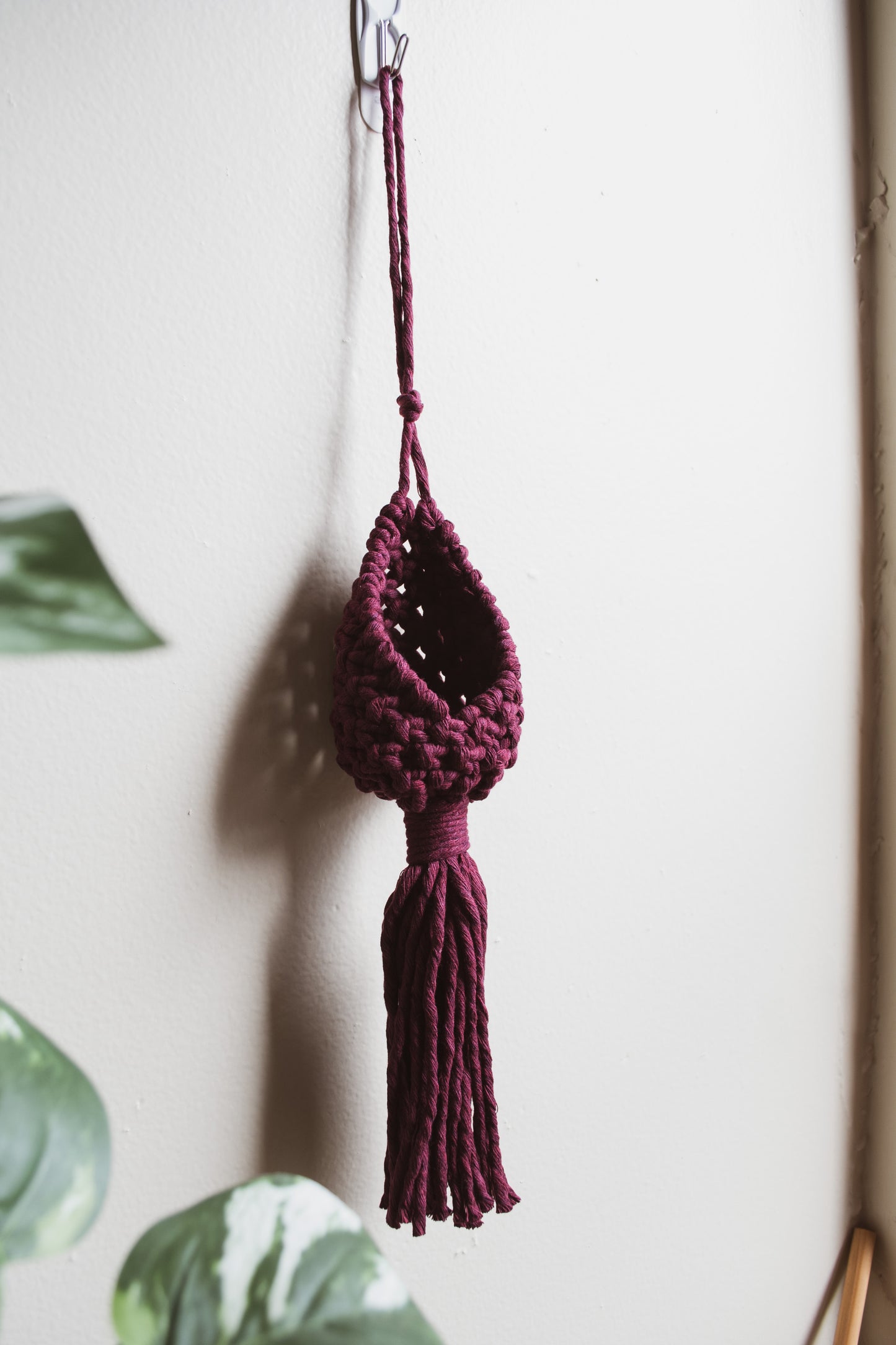 Hanging Macrame Pod